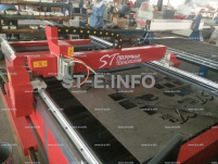 Портальный станок скоростной плазменной резки метала ST-1325UF - st-e.info - Пенза