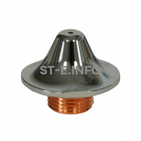 Сопло одинарное хромированное 4,0 мм арт. 1572362-4,0 - st-e.info - Пенза