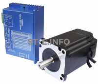 Шаговые двигатели с контроллером управления NEMA 34 - 86HSE8N-BC38 - st-e.info - Пенза