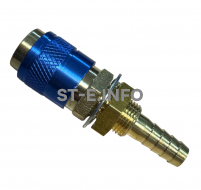 Разъем быстросъемный синий М8 - st-e.info - Пенза