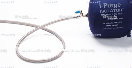 Односторонняя заглушка с трубкой и клапаном ISO 8" (203 mm)  - st-e.info - Пенза