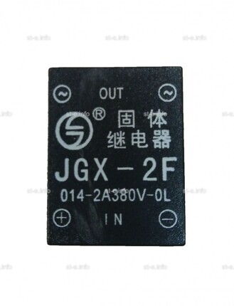 Твердотельное реле JGX-2F - st-e.info - Пенза