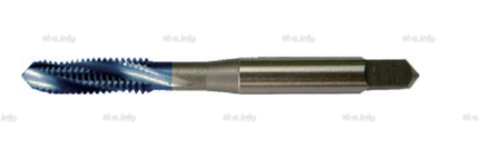Метчик машинный М8*1,25 с винтовой канавкой DIN-371, сталь М35 - st-e.info - Пенза