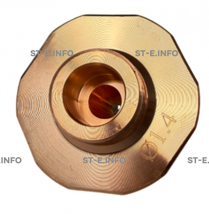 Сопло шестигранное для лазерной резки д.1,0мм арт. BD32-15-10-S - st-e.info - Пенза