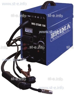 Сварочный полуавтомат инверторный одноблочный Brima MIGSTAR-190 - st-e.info - Пенза