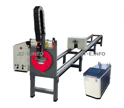 Лазерный станок для резки круглых и профильных труб ST 15-120 3000W - st-e.info - Пенза