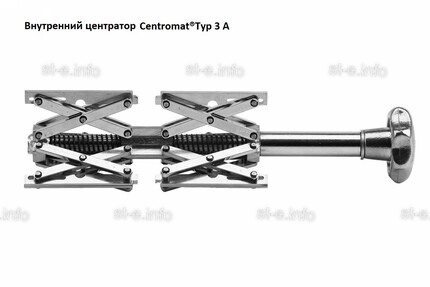 Внутренние центраторы Centromat® 3A1S, тип 3A, для труб из углеродистой стали д.54-140 mm - st-e.info - Пенза